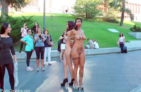 Public Disgrace are proud to present you with xxx pics featuring Coral Joice, Julia De Lucia, Sandra Romain, Steve Holmes xxx gallery 279323